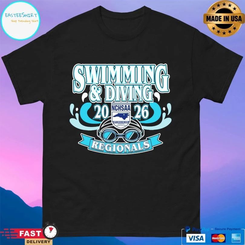 NCHSAA Swimming And Diving Regional 2026 T-shirts