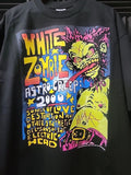 WHITE ZOMBIE ASTRO CREEP 2000 'MODERN' ON SHAKA HEAVYWEIGHT GARMET DYED T SHIRT