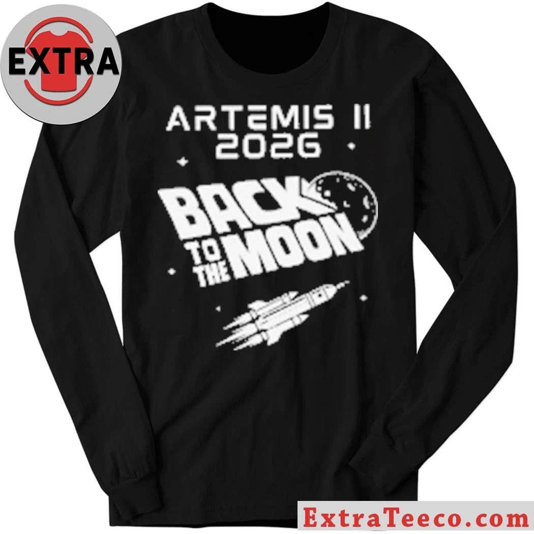 Artemis II 2026 Back to the Moon T-Shirt