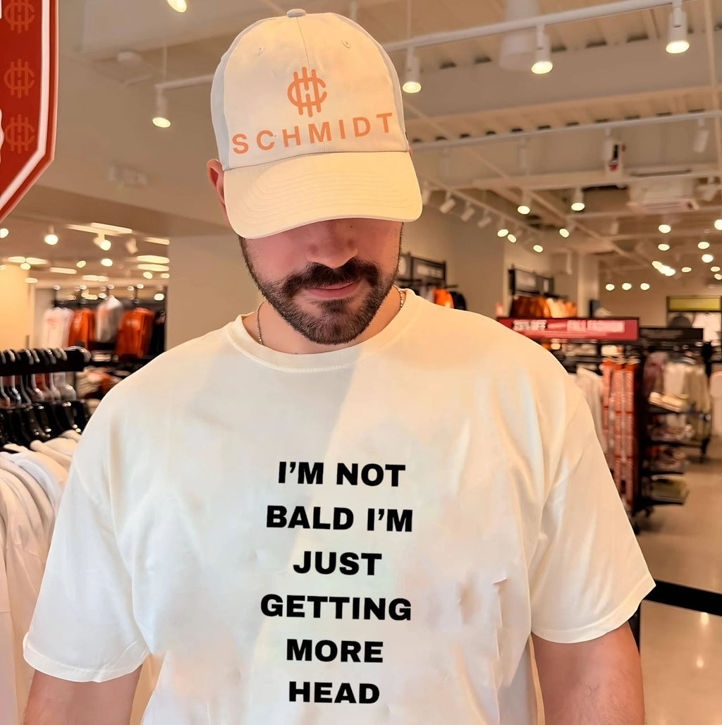 I’m not bald I’m just getting more head shirt