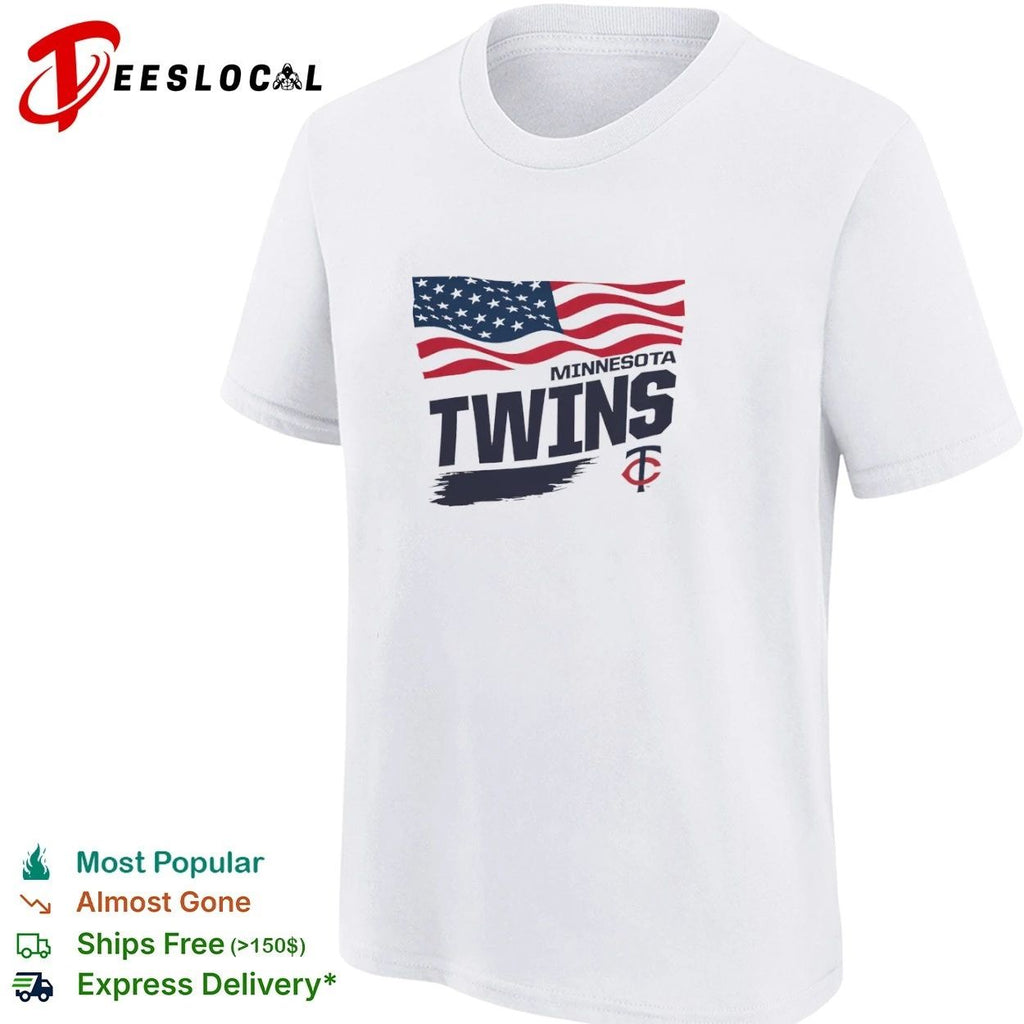 Minnesota Twins Starter Waving Flag MLB T-shirt