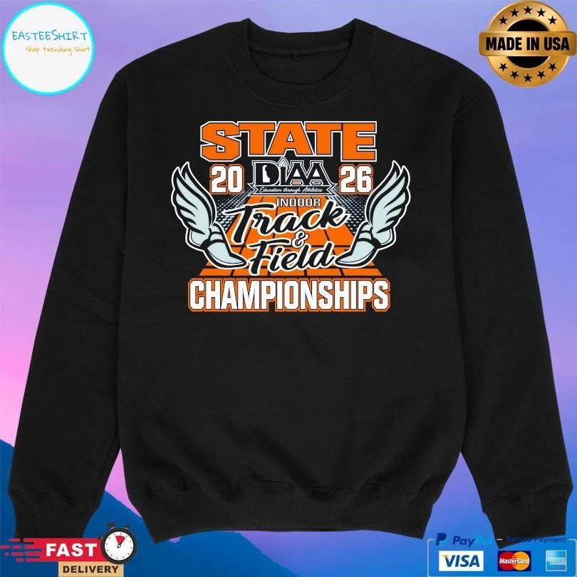 State Championships 2026 Diaa Indoor Track And Field T-shirts