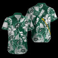 Personalized New York Jets Floral Paradise Hawaiian Shirt