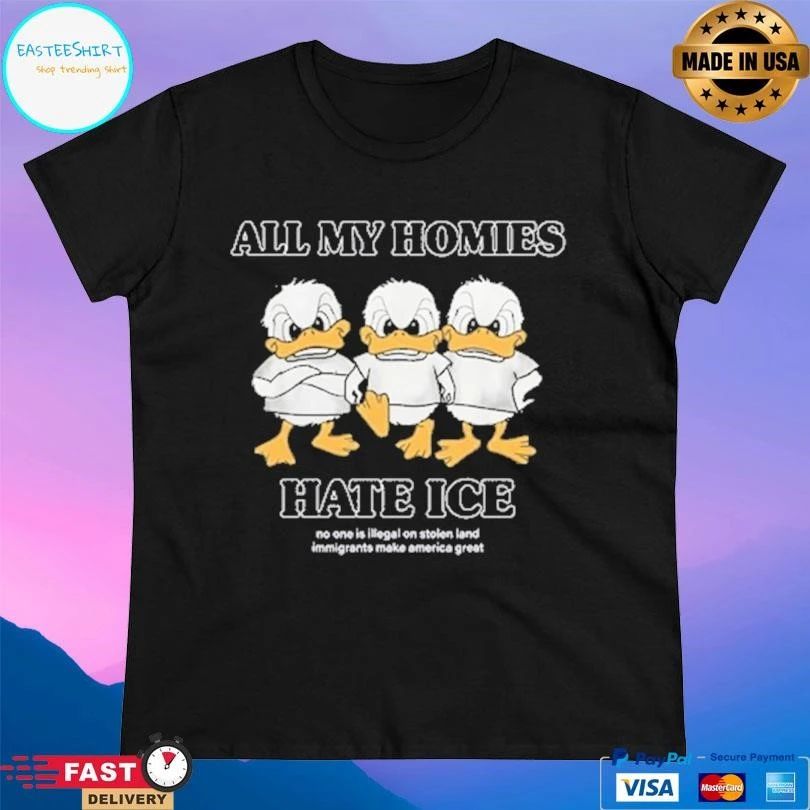 Larry Nance Jr All My Homies Hate Ice No One Is Illegal On Stolen Land Immigrants Make America Great T-shirts