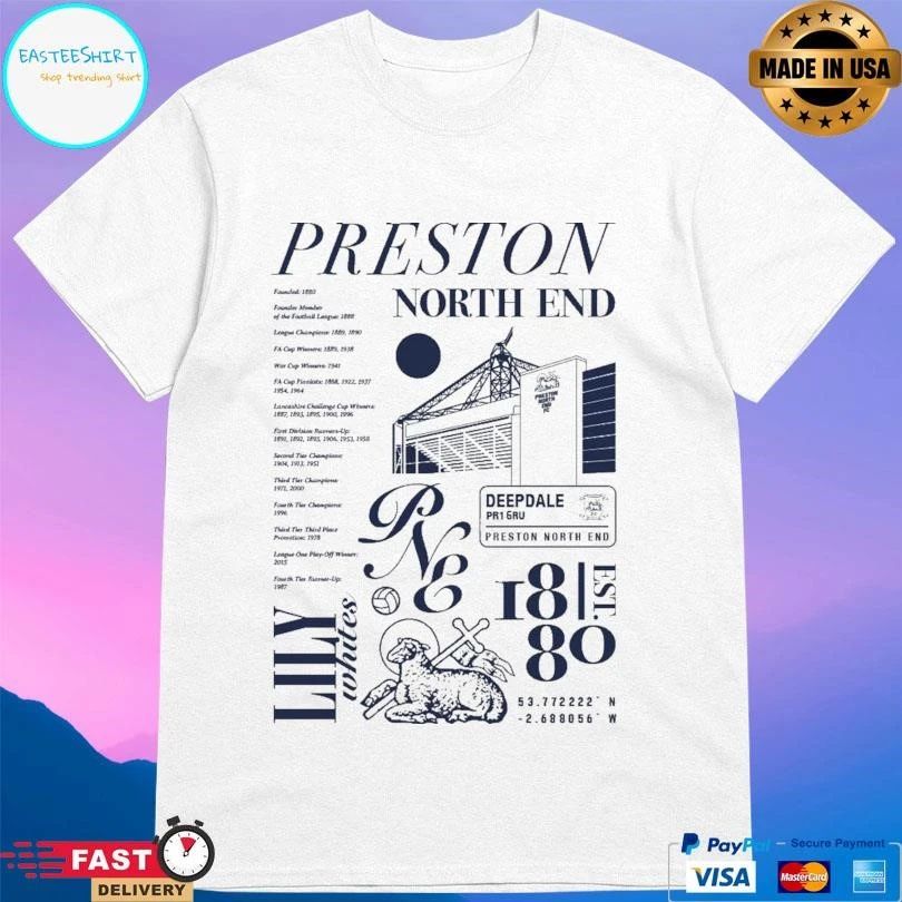 Preston North End Iconic Collection T-shirts