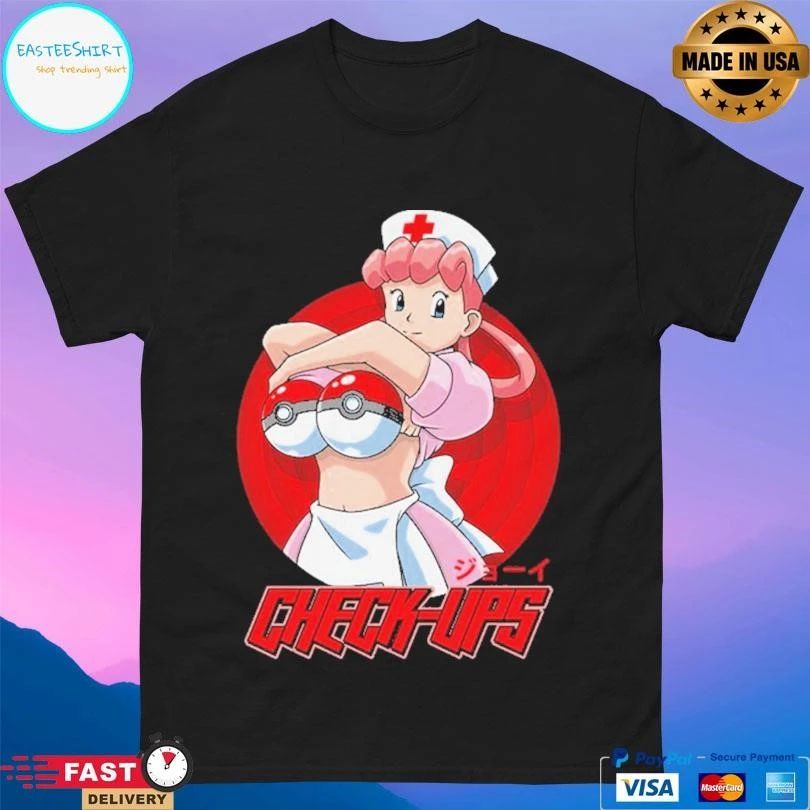 Check Ups Nurse Joy T-shirts