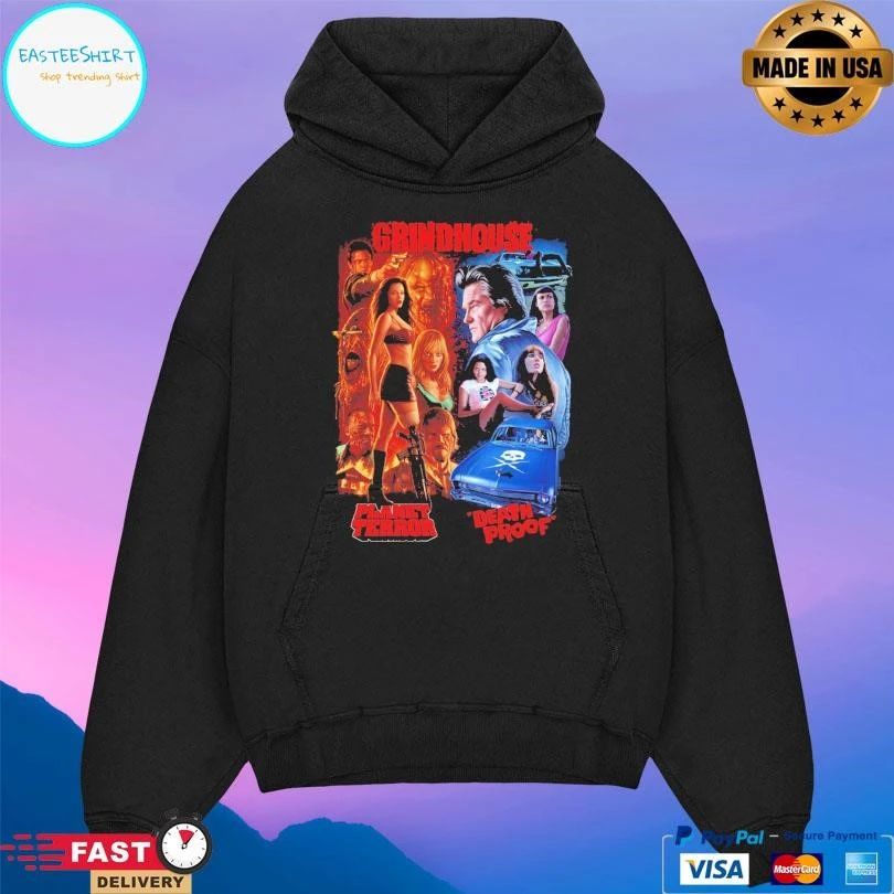 Grindhouse Planet Terror Death Proof Double-Feature Mayhem T-shirts