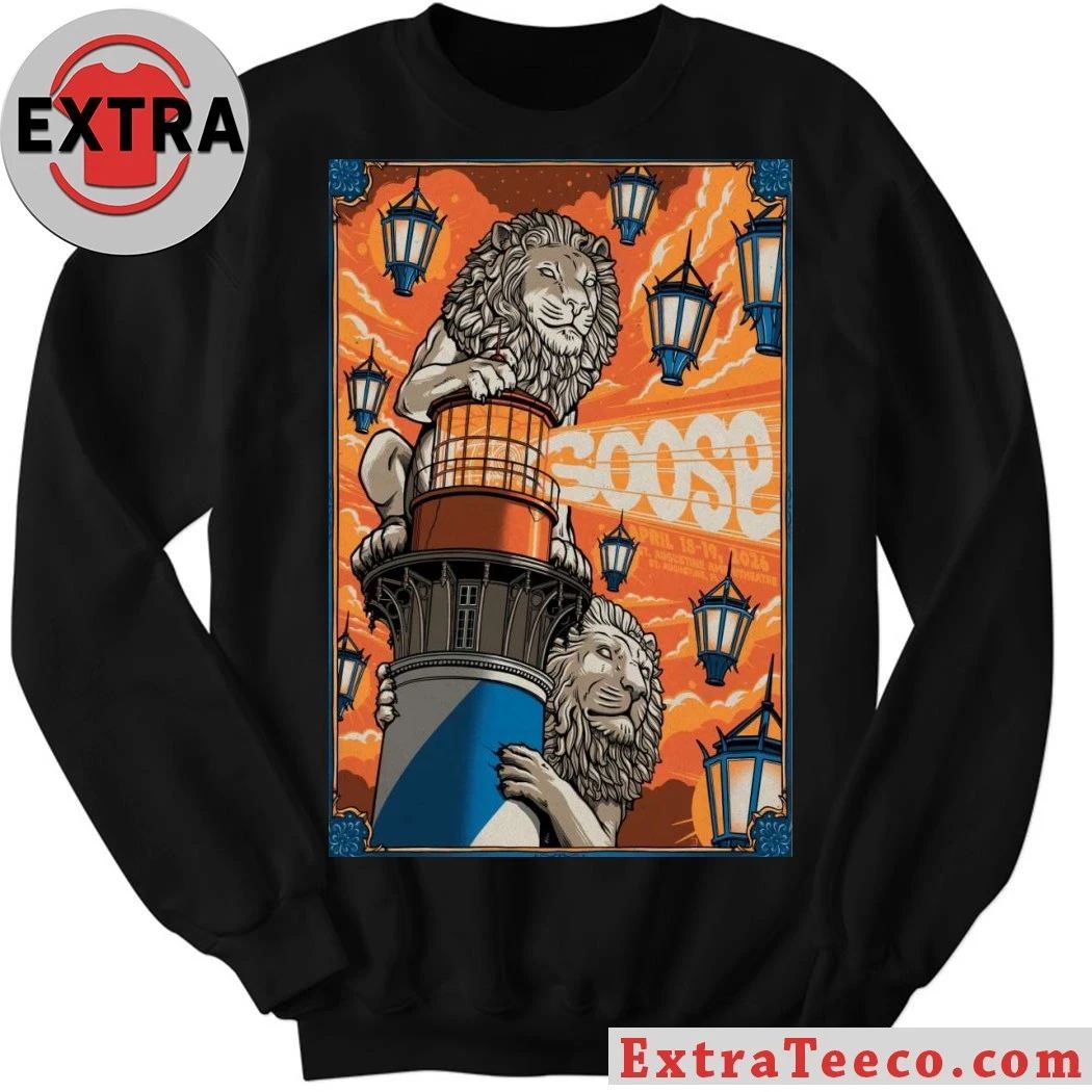 Goose April 18-19, 2026 St. Augustine Amphitheatre, St. Augustine, FL Poster Shirt