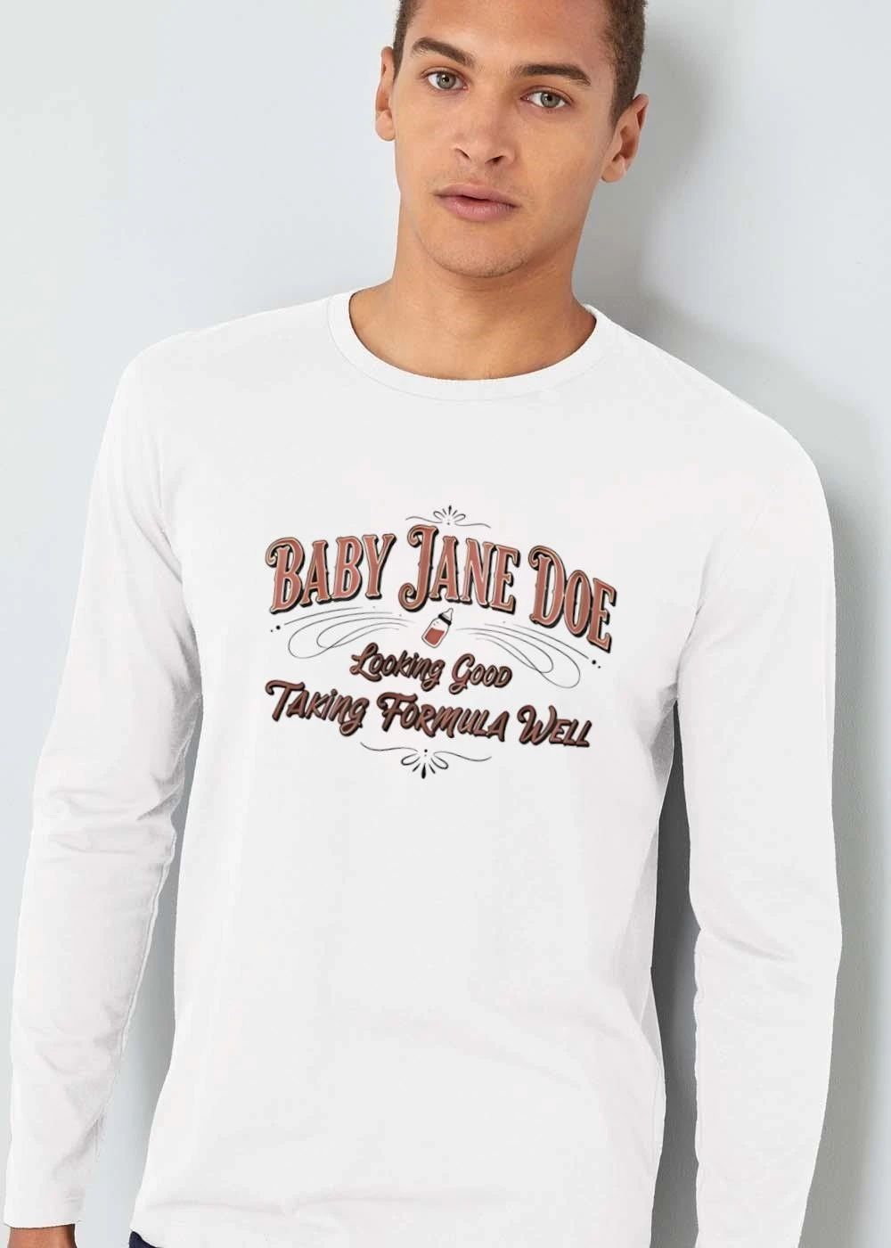 Looking Good Taking Formula Well Baby Jane Doe Milk Bottle Decorative Swirl Ornaments shirt