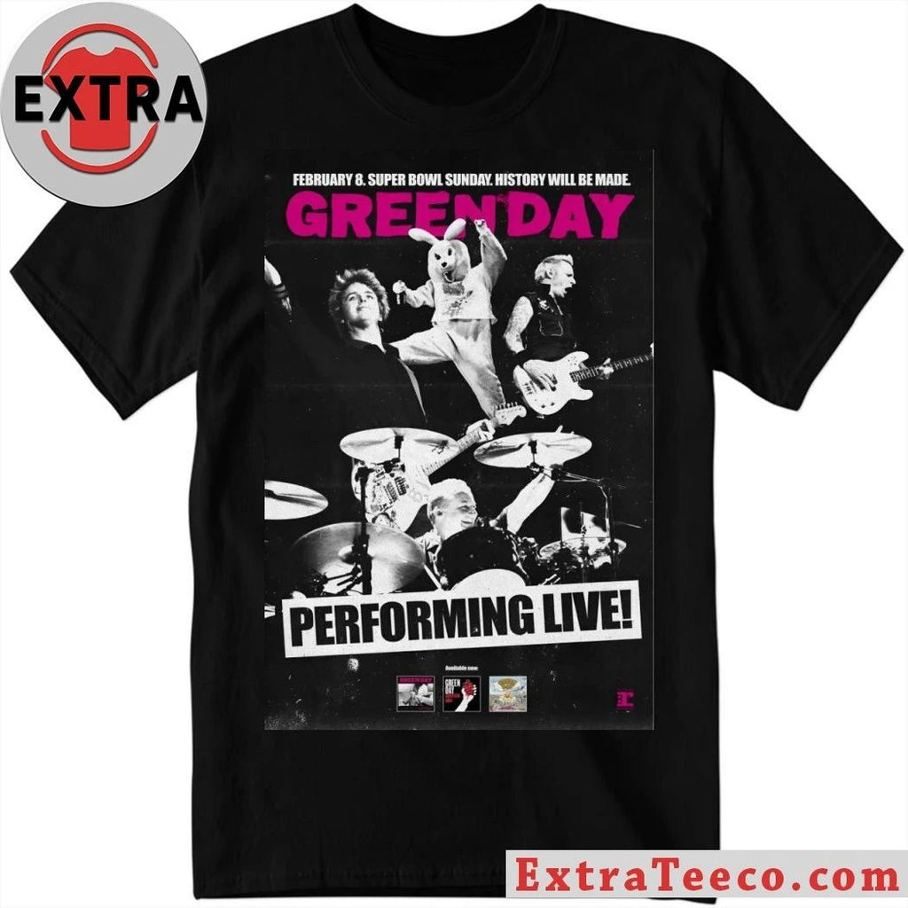 Poster Green Day At Levi’s Stadium In Santa Clara, CA On Feb 8, 2026 Shirt