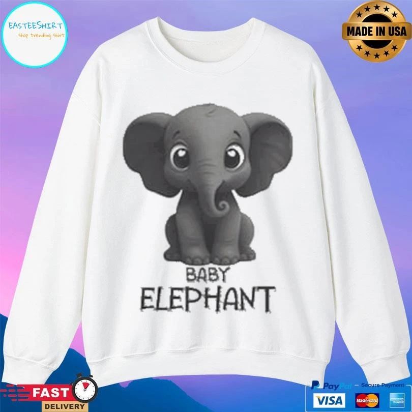 Baby Elephant Baby T-shirts