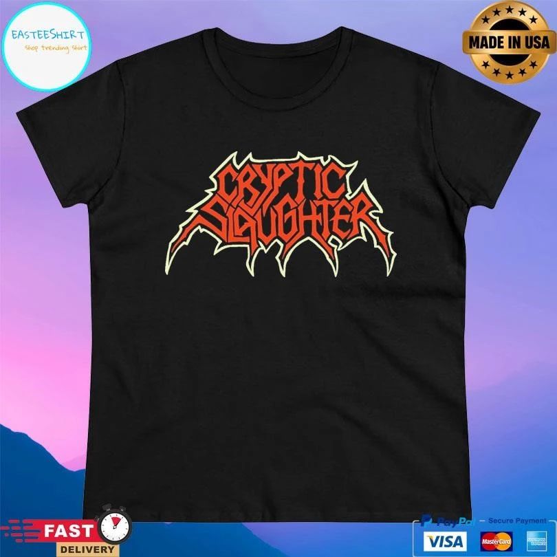 Cryptic Slaughter Logo T-shirts