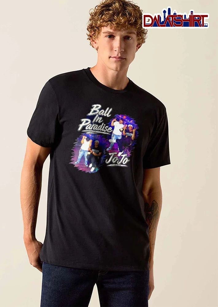 Ball In Paradise Jojo Bootleg Photo Collage Men Hennessy Bottles shirt