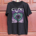 The Cure Wish Purpple Unisex Black Cotton T-shirt S-5XL