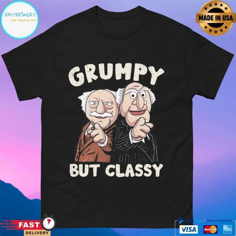 Grumpy But Classy Statler And Waldorf Form The Muppets T-shirts