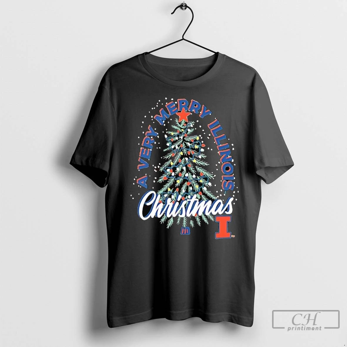 Premium Illinois Fighting Illini A Very Merry Illinois Christmas
