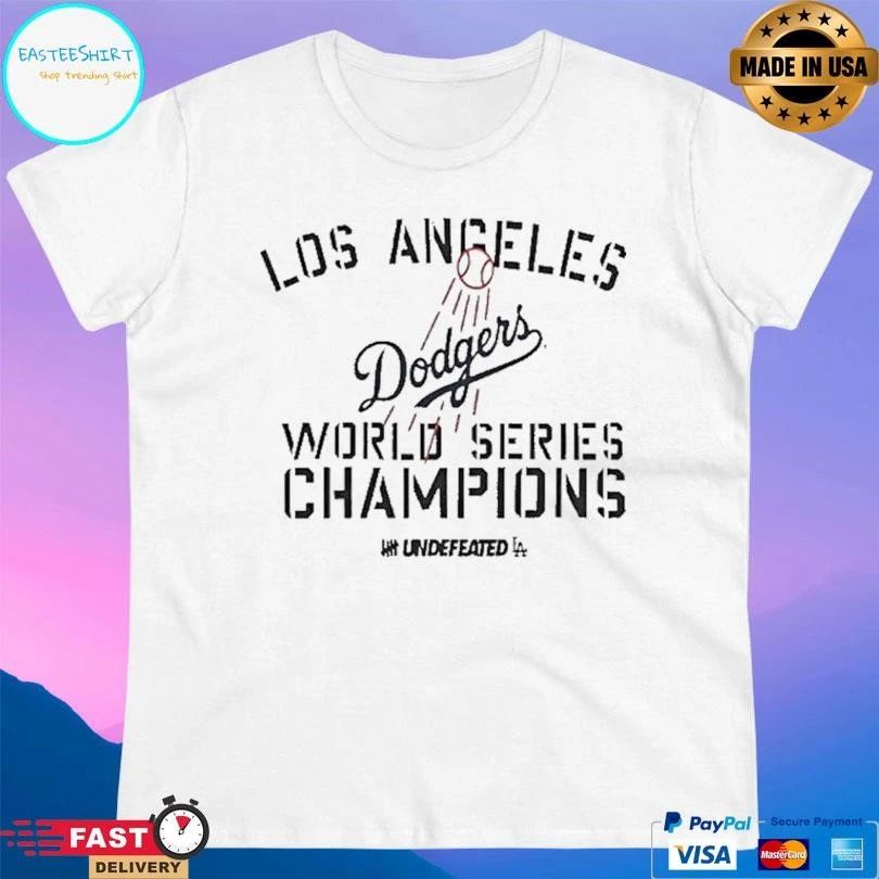 Los Angeles Dodgers 2024 World Series Victory T-shirts