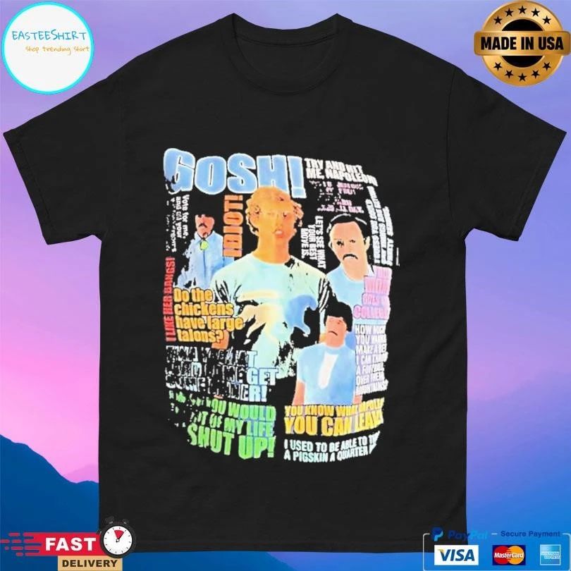 Film Napoleon Dynamite Quotes Gosh 2004 T-shirts