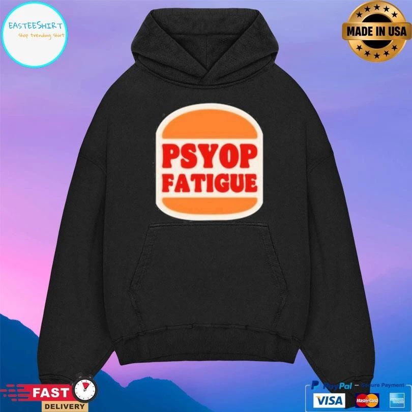Spiritual Lock PSYOP Fatigue Burger T-shirts