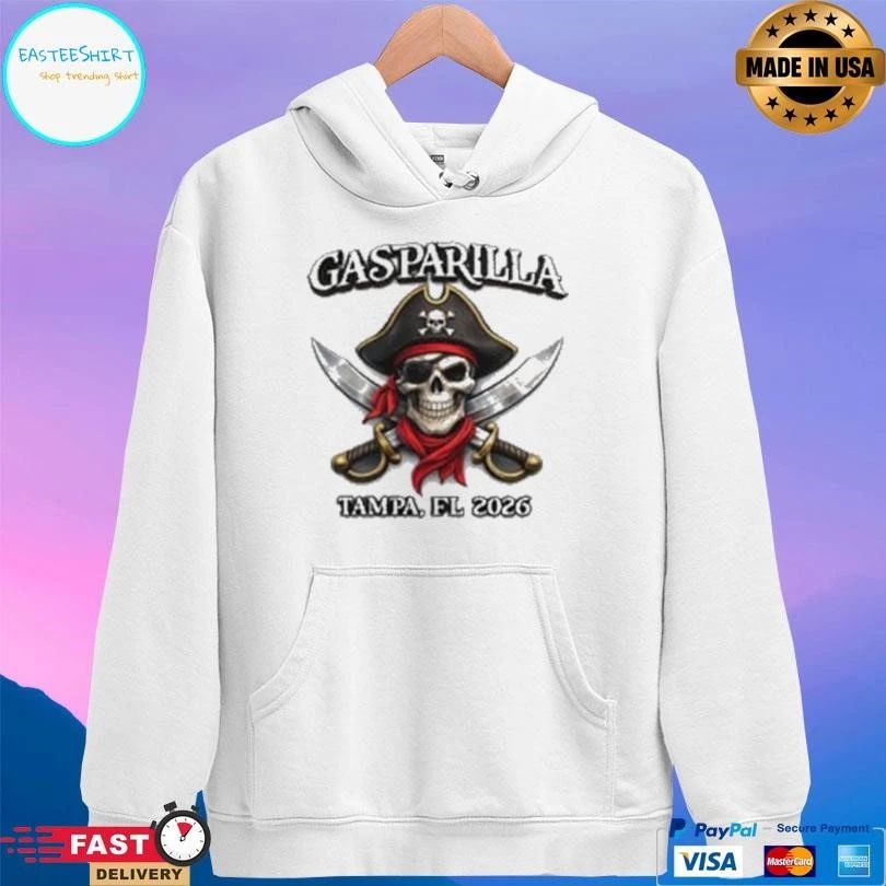 Gasparilla Pirate Festival Tampa Fl 2026 Pirate Skull T-shirts