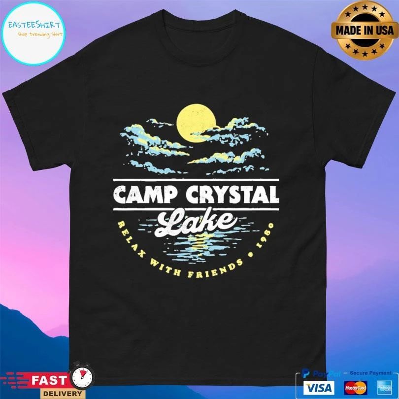 Camp Crystal Lake Relax With Friends 1980 T-shirts