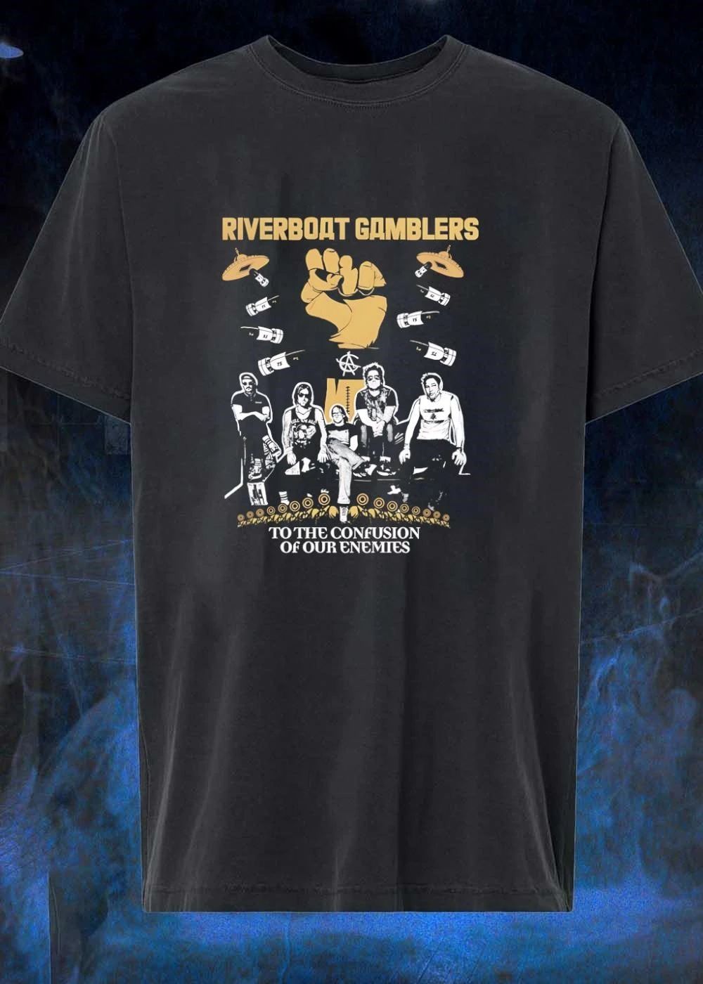 Band Merch Riverboat Gamblers to the Confusion of Our Enemies shirt