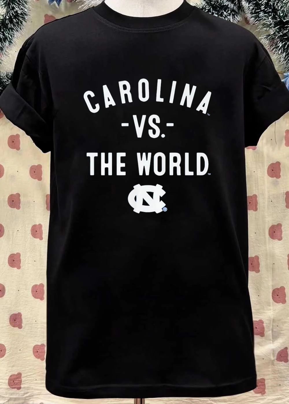 UNC Apparel Carolina vs The World North Carolina Tar Heels shirt