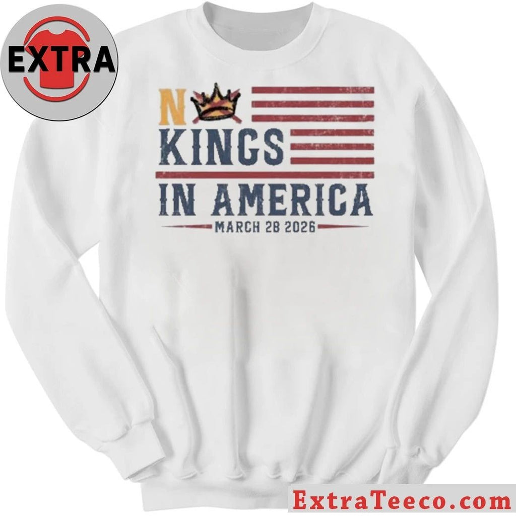 No Kings in America March 28 2026 Shirt