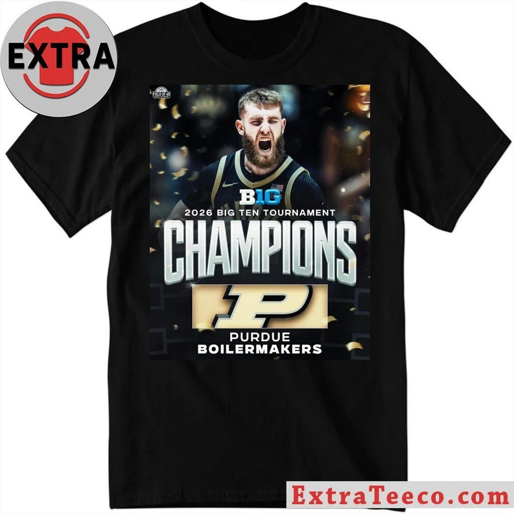The Purdue Boilermakers won the 2026 Big Ten Tournament championship Shirt