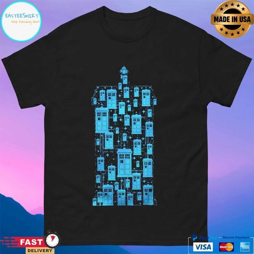 Tardis Time Machine Sachpica T-shirts