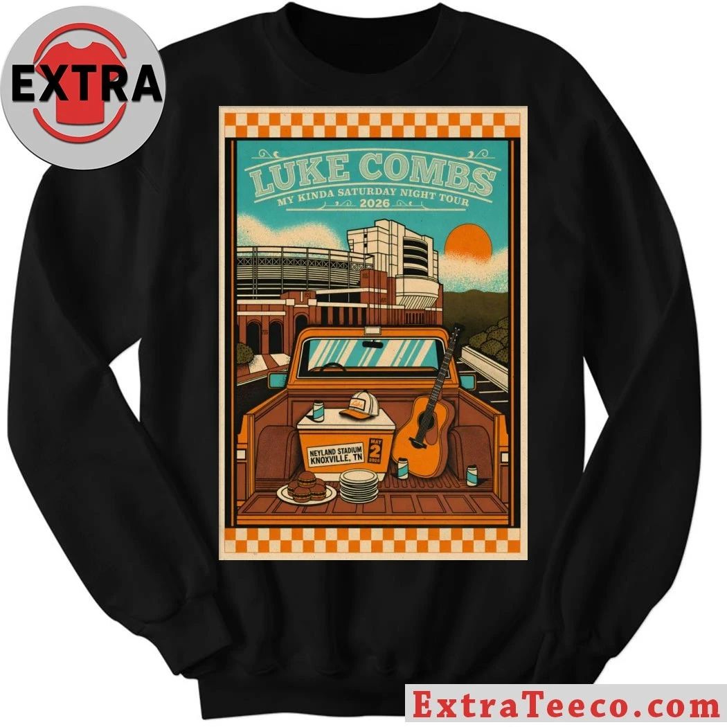 Luke Combs Neyland Stadium in Knoxville TN May 2 2026 Poster Shirt