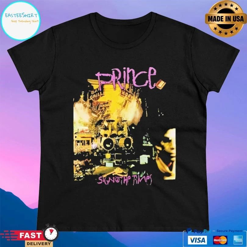 Prince Sign O’ The Times T-shirts