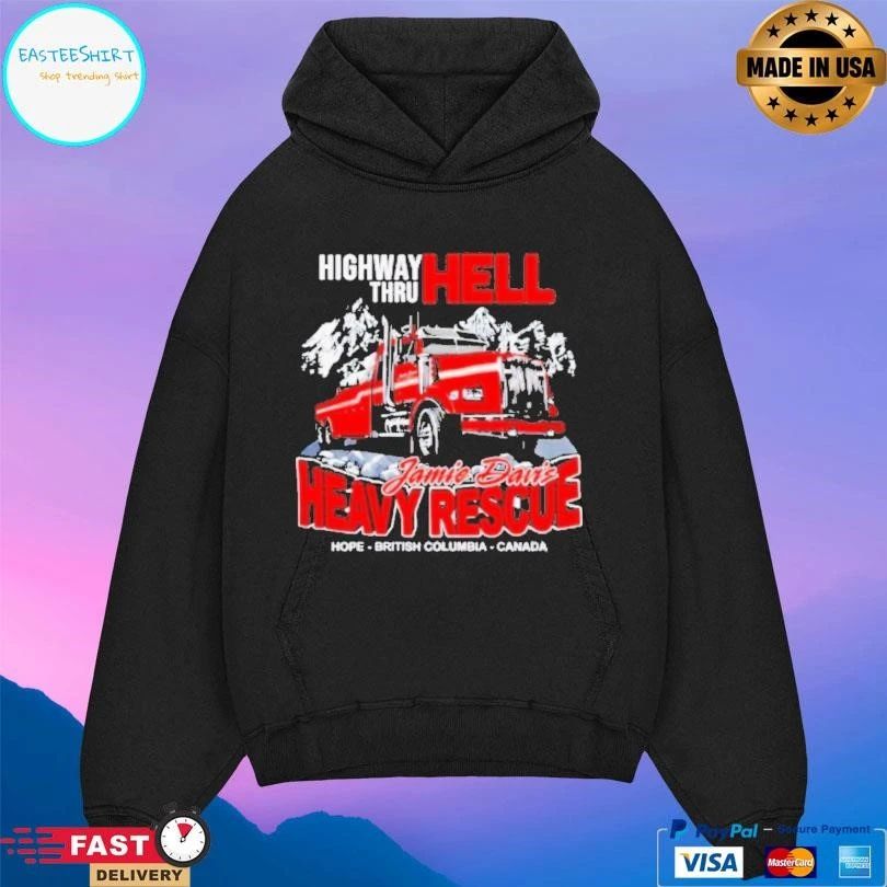 Highway Thru Hell Jamie Davis Heavy Rescue Hope British Columbia Canada T-shirts