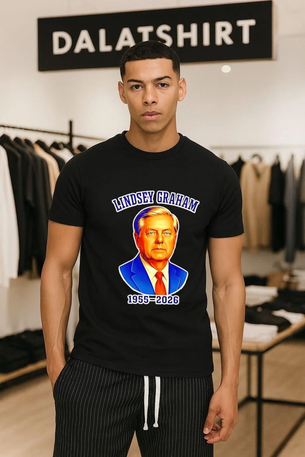 Funny Lindsey Graham 1955 to 2026 Memorial Tribute shirt
