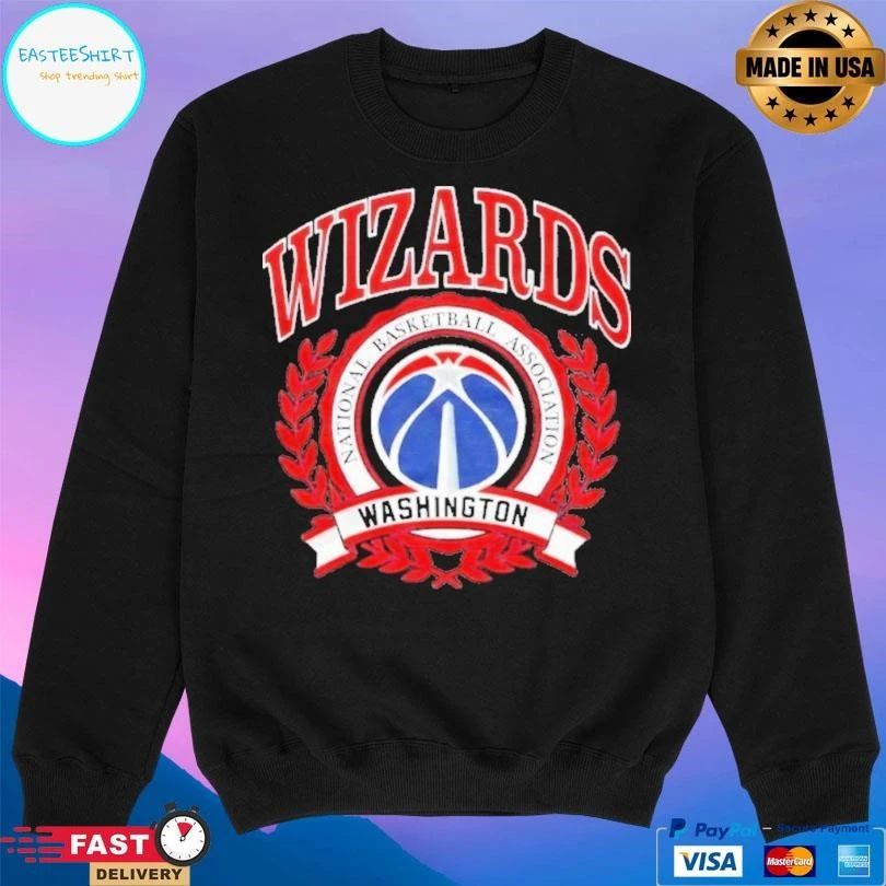 Washington Wizards Basketball Nba Crest Logo T-shirts