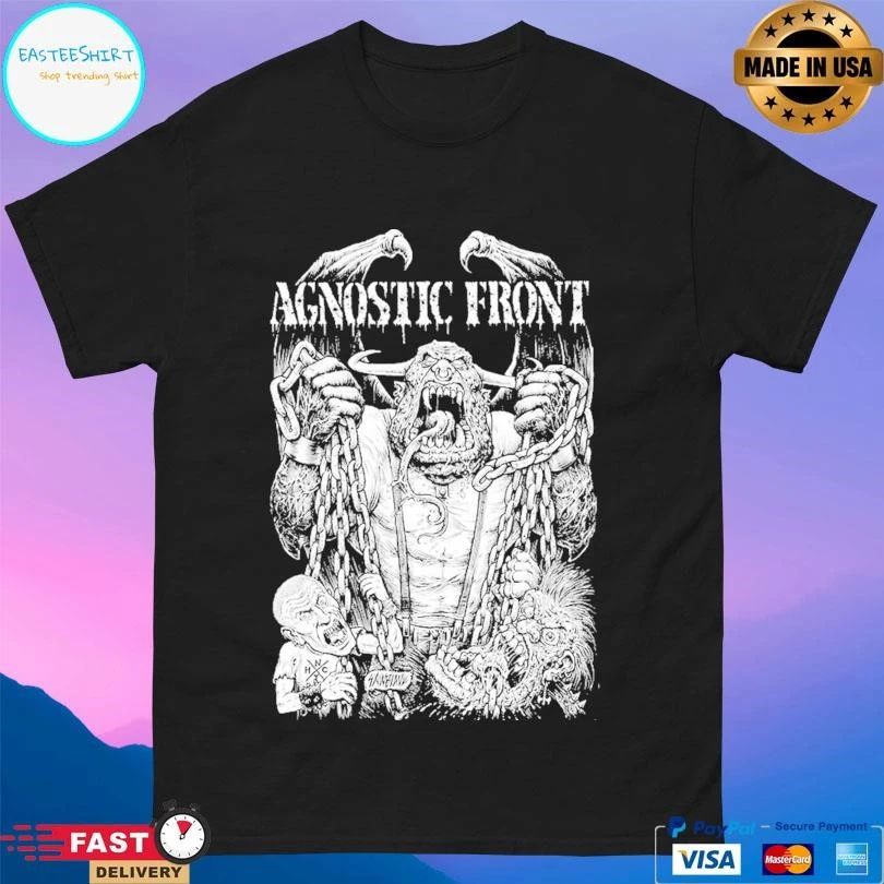 Agnostic Front Sawblade Logo T-shirts