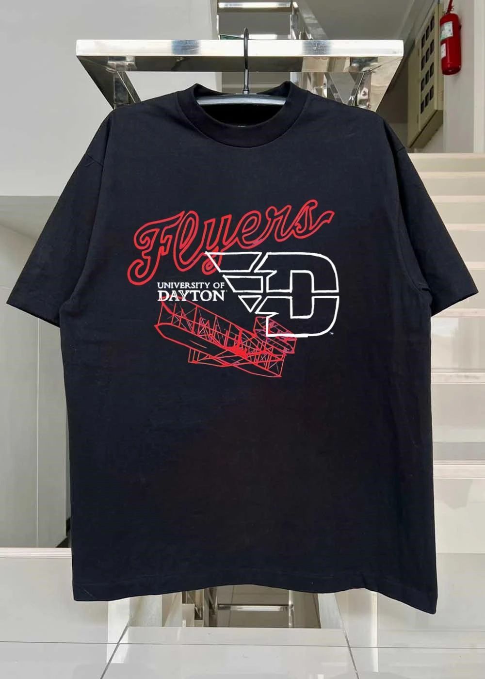 University of Dayton Flyers Airplane Logo T-Shirt