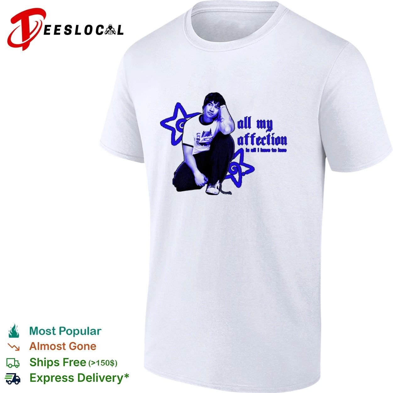 Luke Hemmings All My Affection Is All I Have to Lose T-shirt