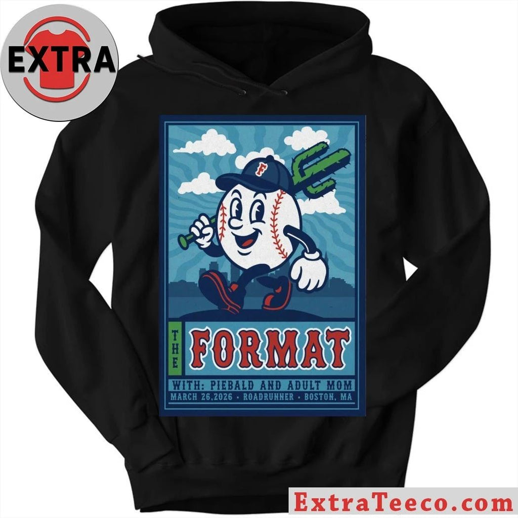 The Format Piebald, Adult Mom at Roadrunner in Boston 3.26.2026 Poster Shirt