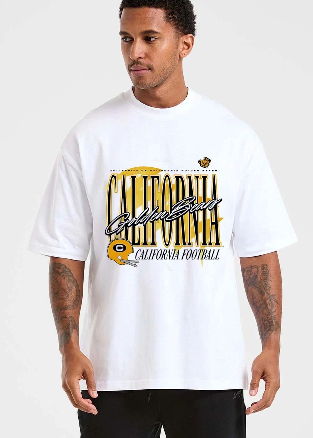 California Golden Bears NCAA University Of Football Yellow Helmet Mascot shirt