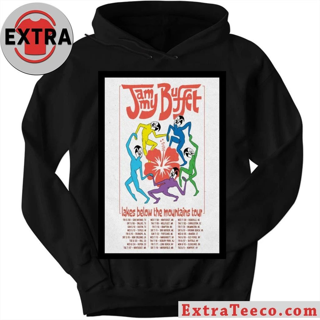 Jammy Buffet Lakes Band Tour 2026 Poster Shirt