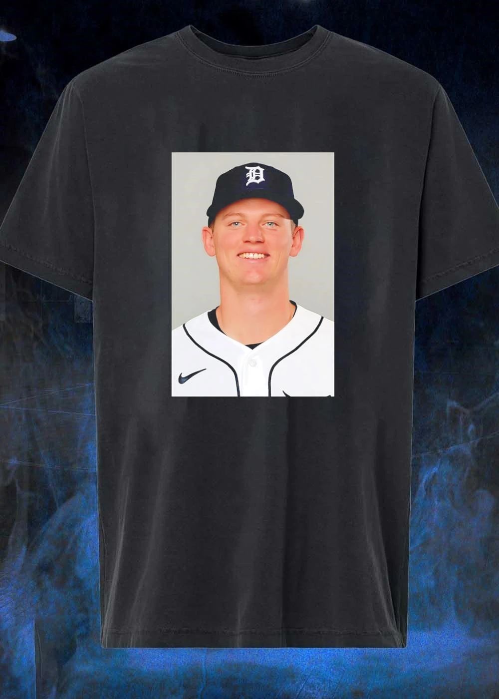 Detroit Tigers Portrait Smiling Athlete Shirt