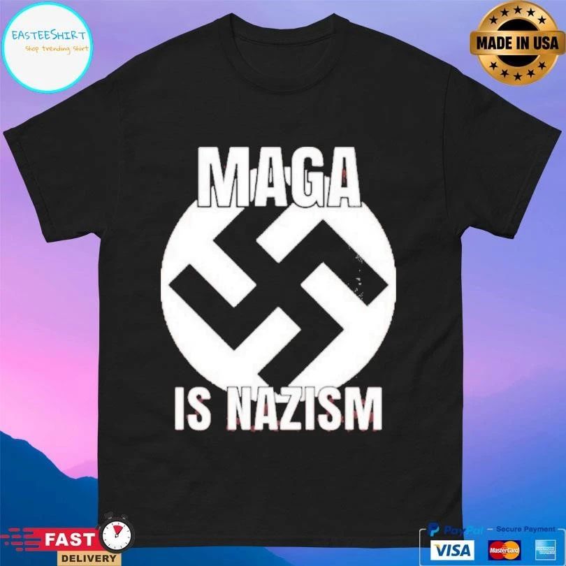 Maga Is Nazism Logo T-shirts