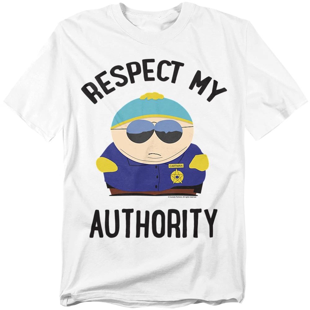 South Park Respect T-Shirt S-5XL, White