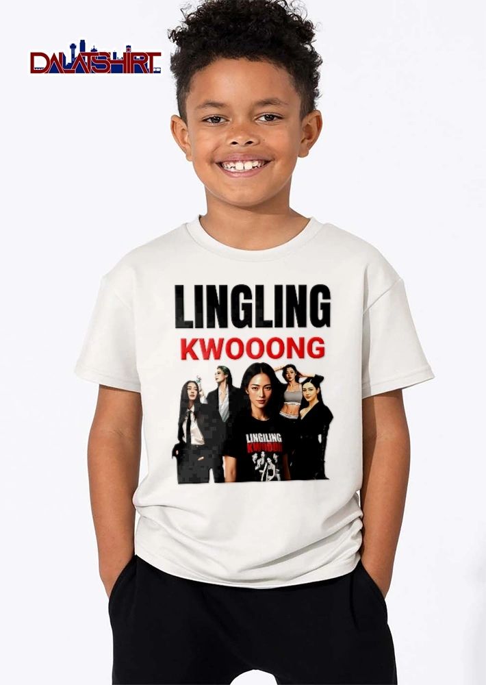 Lingling Kwooong Kwong Bootleg Photo Collage Various Poses shirt