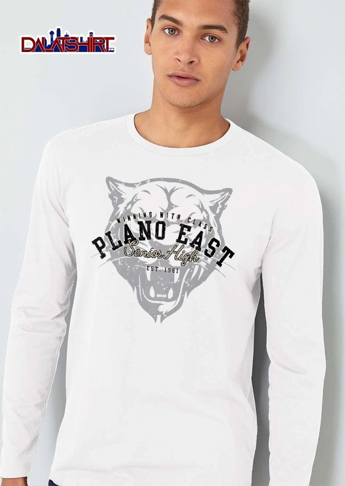 Plano East Senior High Winning With Class Est 1981 Distressed Panther Head shirt