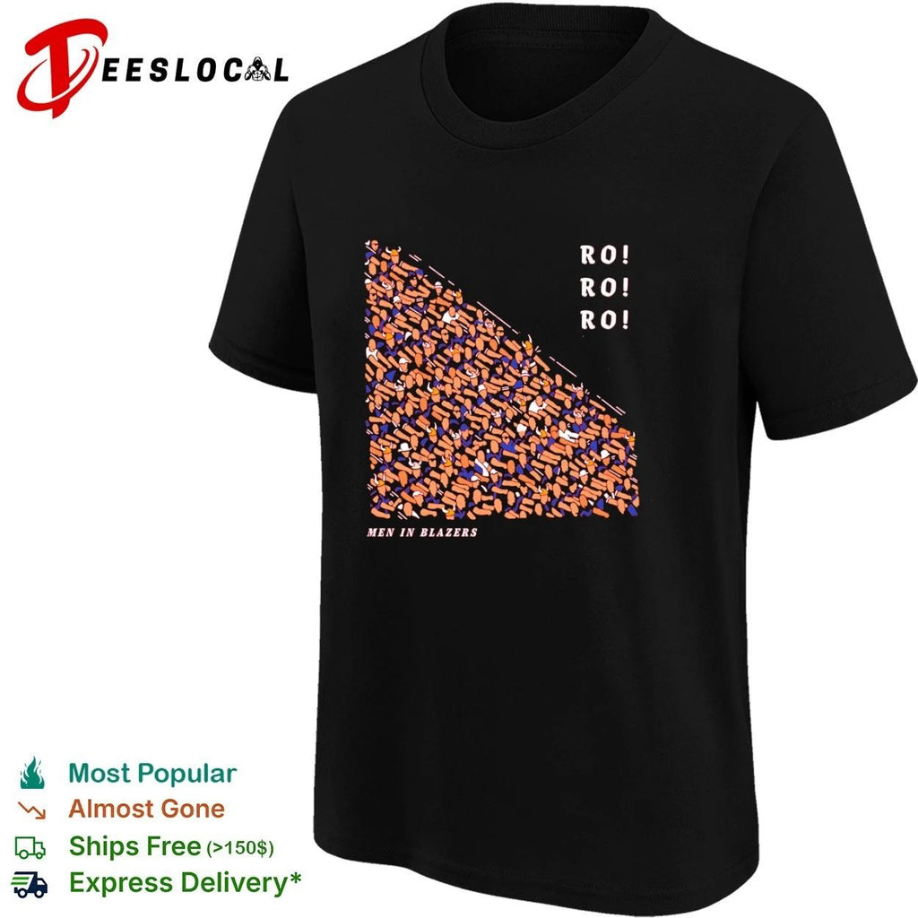Ro! Ro! Ro! Men in Blazers soccer podcast T-shirt