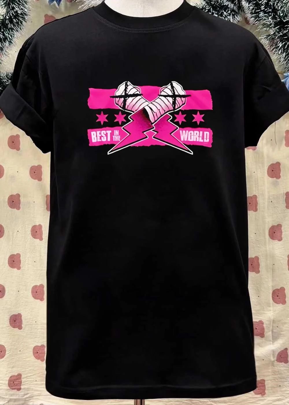 in the World CM Punk Fist Fight Crossed Arms Graphic shirt
