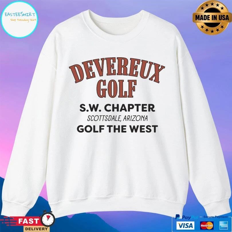 Devereux Golf S W Chapter Scottsdale Arizona Golf The West T-shirts