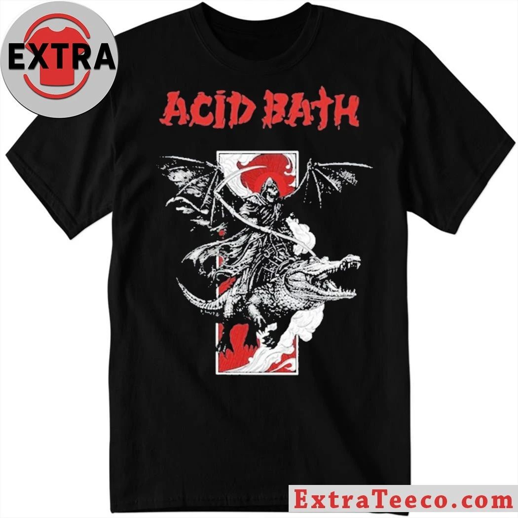 Acid Bath Band Alligator Wall T-Shirt